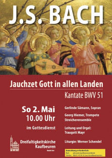 Plakat Kantatengottesdienst